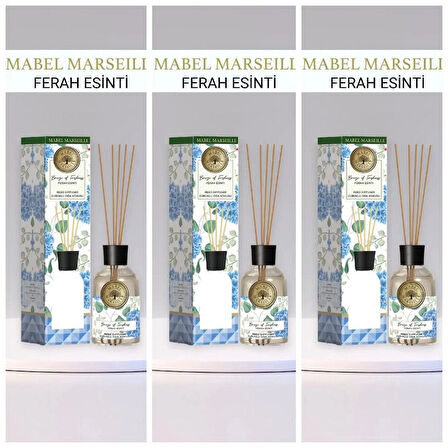 Mabel Marseille Ferah Esinti Çubuklu Oda Kokusu 100 ML * 3 Adet