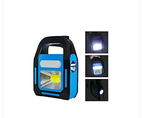 NOAS  Bitez Şarjlı Solar Güneş Enerjili Led El Feneri