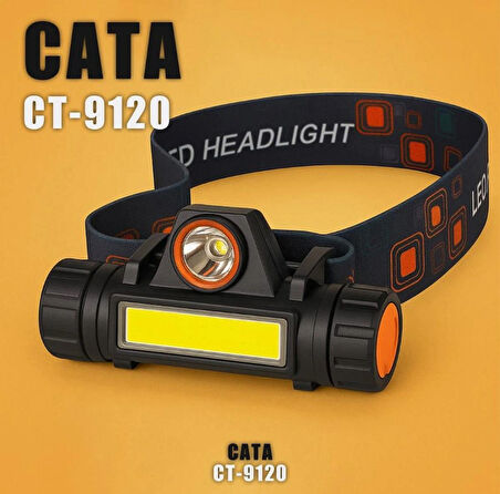 Cata CT-9120 Madenci Ledli Kafa Lambası 2 ADET