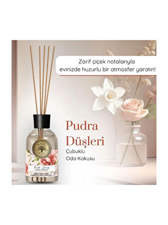 Mabel Marseille Pudra Düşleri Çubuklu Oda Kokusu 100 ML * 3 Adet