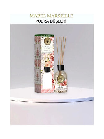Mabel Marseille Pudra Düşleri Çubuklu Oda Kokusu 100 ML * 3 Adet