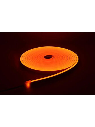 Helios 12V Neon Hortum Led 5 Metre Turuncu Işık