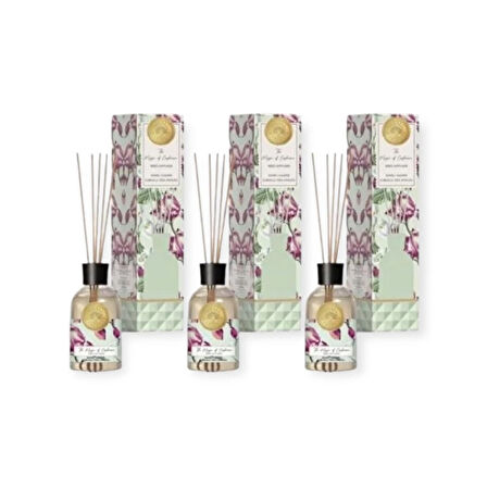 Mabel Marseille Sihirli Kaşmir Çiçekleri Çubuklu Oda Kokusu 100 ML * 3 Adet