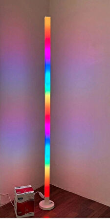 HELİOS HS-9205 MÜZİK VE SESE DUYARLI RGB Lambader Led Aydınlatma Kumandalı
