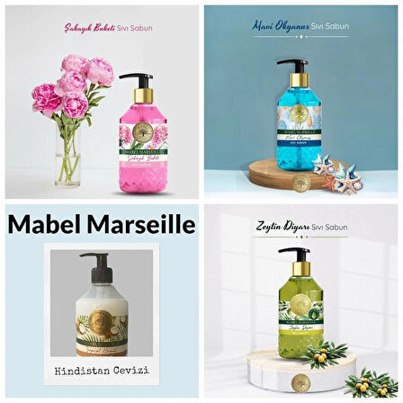 Mabel Marseille Sıvı Sabun 4' lü Tanışma Seti 4 * 500ml