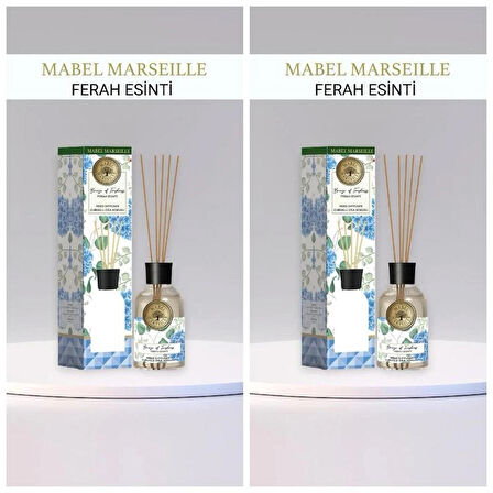 Mabel Marseille Ferah Esinti Çubuklu Oda Kokusu 100 ML * 2 Adet