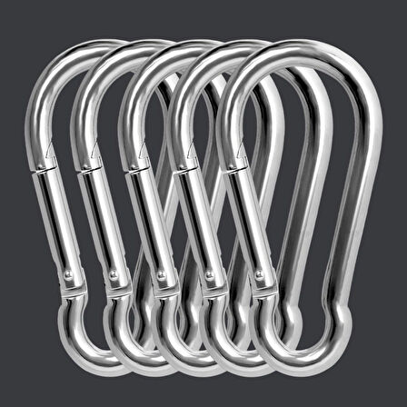 GTC 8 mm Yaylı Düz Karabina 5 adet