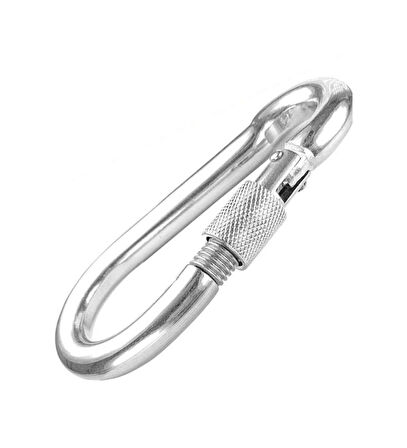 Gtc Karabina Kilitli Vidalı Galvanizli 6 mm 5 Adet