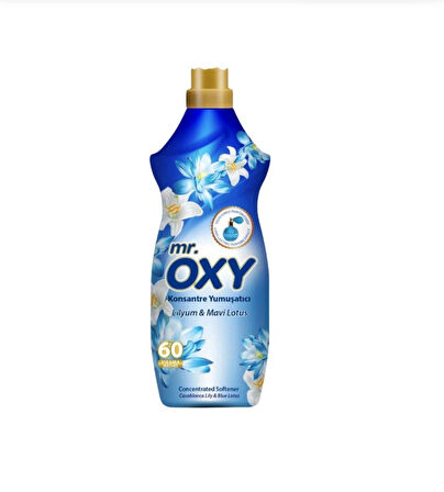 Mr. Oxy Konsantre Yumuşatıcı Lilyum & Mavi Lotus 1440 ML ( 60 YIKAMA )