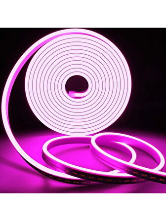 Noas Neon LED Hortum 12V Pembe