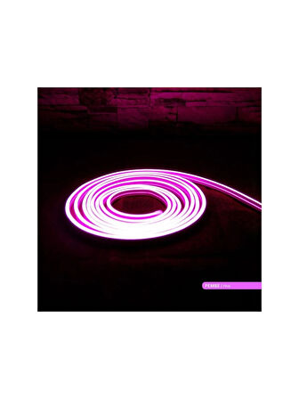Noas Neon LED Hortum 12V Pembe