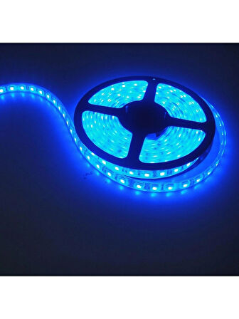 İnoled İç Mekan 3 Çipli  5 Metre Şerit Led 4040 Mavi Renk ( 120 Led  )