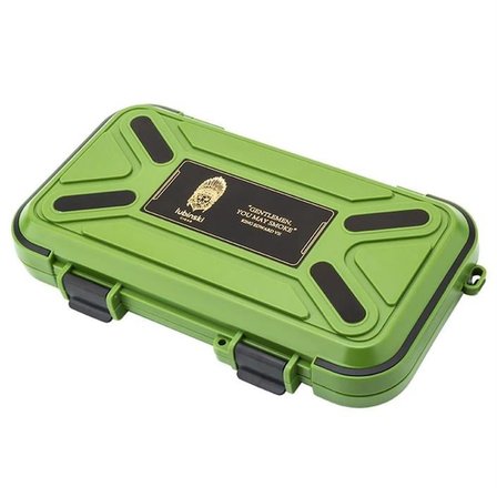 Lubinski Yeni Stil Seyahat Puro Kutusu Humidor Kırılmaz Plastik Yeşil 5's LB-603