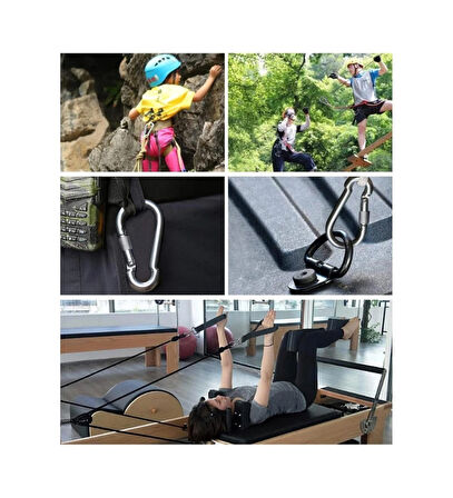 Gtc Karabina Kilitli Vidalı Galvanizli 5 mm 5 Adet