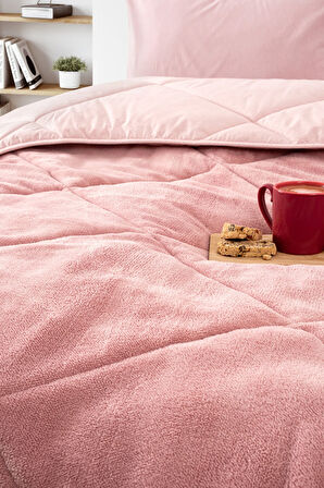 Tek Kişilik Wellsoft Yorgan Uyku Seti - Lastikli Çarşaflı Yastık Kılıflı Tek Kişilik Uyku Seti