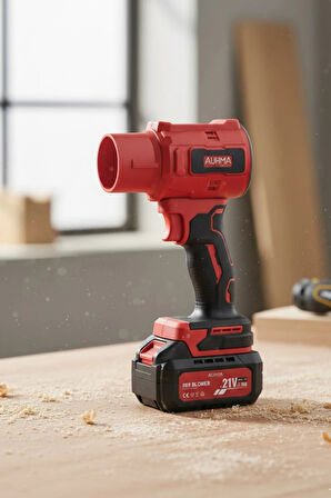 Auhma Ahv-18 21V 32.000 RPM Şarjlı Turbo Hava Üfleyici - Li-ion Jet Blower