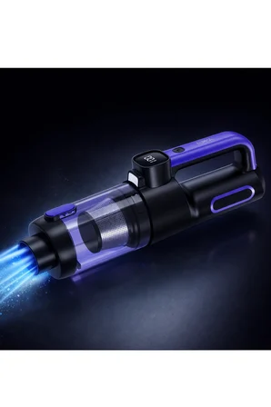 Auhma AHV-43 Şarjlı El Süpürgesi - 20.000 Pa Yüksek Emiş Gücü, 120W