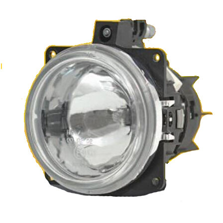 Volvo Far 12v Spot Cadface Kapak+kablo Cizgisiz Camlı Uzun Far Karsan J10 - Farba 13574d