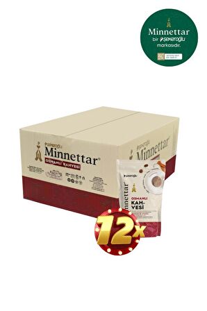 Minnettar Osmanlı Kahve 12 X 165 gr ( 12 Paket )