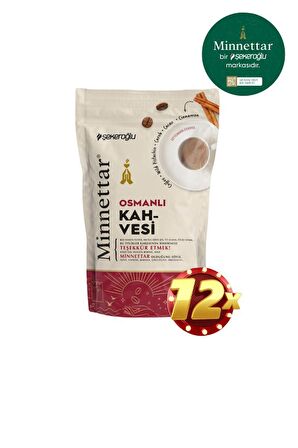 Minnettar Osmanlı Kahve 12 X 165 gr ( 12 Paket )