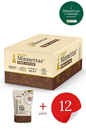 Minnettar Dibek Kahvesi 12 x 165 Gr ( 12 PAKET )