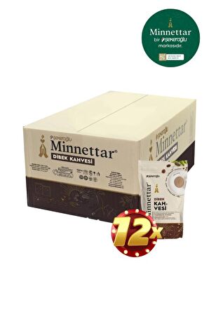 Minnettar Dibek Kahvesi 12 x 165 Gr ( 12 PAKET )