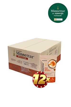 Minnettar Sütlü Salep 12 X 200 gr ( 12 Paket )