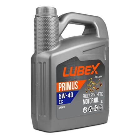 Lubex Primus EC 5W-40 4 Lt Tam Sentetik Motor Yağı