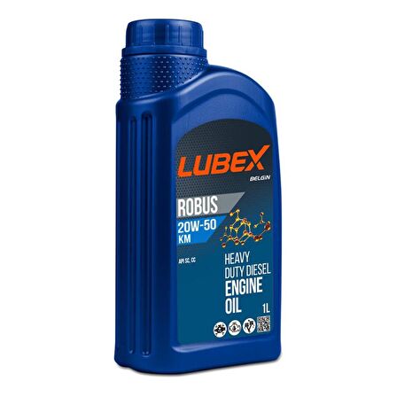 Lubex Robus KM 20W-50 1 Lt Mineral Motor Yağı