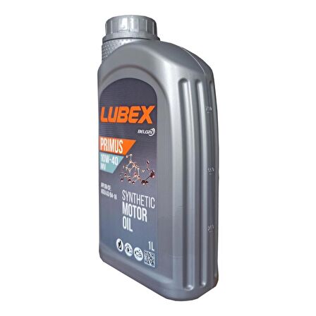 Lubex Primus MV 10W-40 1 Lt Sentetik Motor Yağı