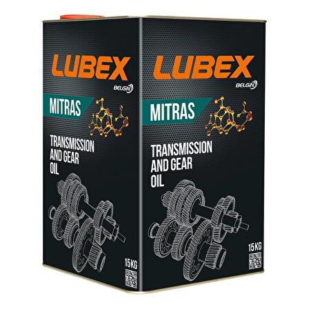 Lubex Mitras AX HYP 85W-140 15 KG Diferansiyel ve Dişli Yağı