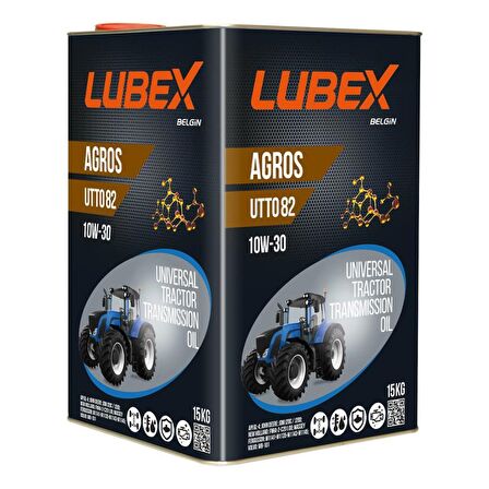 Lubex Agros Utto 82 15 KG Çok Amaçlı Traktör Şanzıman Yağı