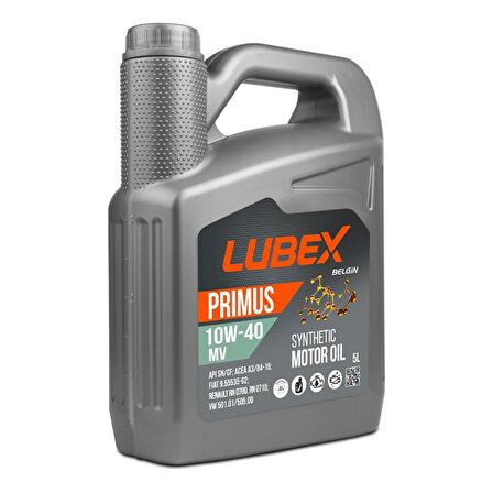 Lubex Primus MV 10W-40 5 Lt Sentetik Motor Yağı