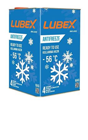 LUBEX ANTİFREEZE CONCENTREATED MAVİ 16 KG TNK