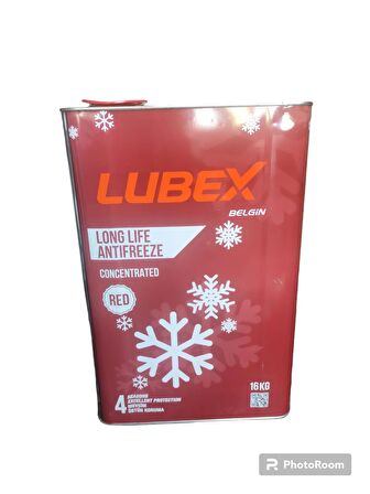 LUBEX LONG LIFE RED ANTFREEZE 16 KG TNK