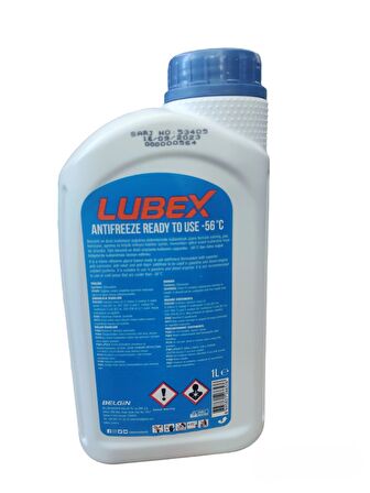 LUBEX ANTİFREZEE RTU MAVİ -56 X1 LT