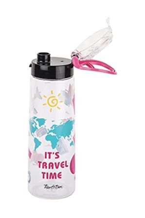 Tantitoni Pembe Travel Tritan Su Şişesi 730ml