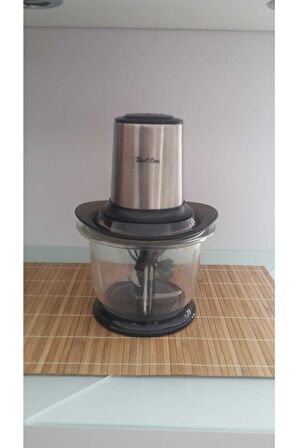 Inox-siyah Cam Hazneli Rondo 1.5l