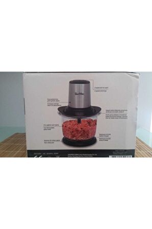 Inox-siyah Cam Hazneli Rondo 1.5l