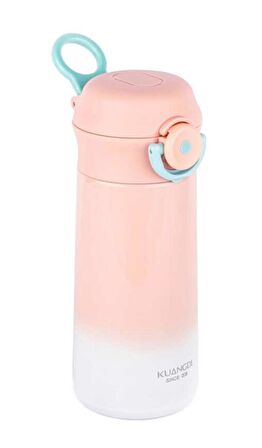 Okadi Pembe Paslanmaz Çelik Termos 350 ML