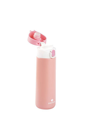 HAERS PEMBE PASLANMAZ ÇELİK TERMOS 350ML