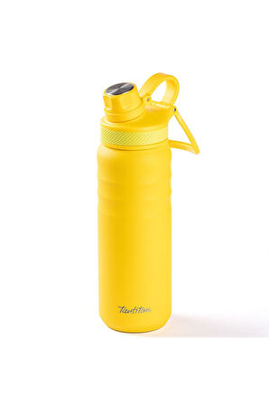 Tantitoni SARI 2 KAPAKLI ÇİFT KATMANLI TERMOS 700ML 