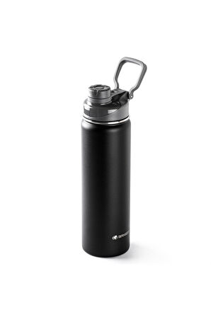 BANGDA SİYAH ÇİFT KATMANLI PASLANMAZ ÇELİK TERMOS 660ML