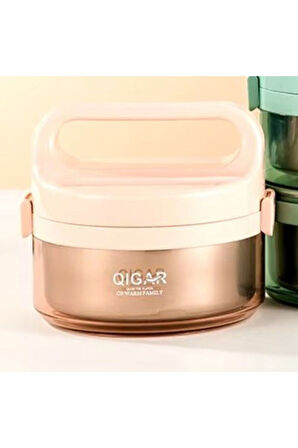QIGAR 800 ml, Yemek Termosu, Sefer Tası, İçi Paslanmaz Çelik, Lunch Box, FOOD 1101