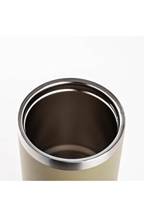 Tantitoni OUTDOOR YEŞİL 2Sİ 1 ARADA KAPAKLI TERMOS BARDAK 480ML