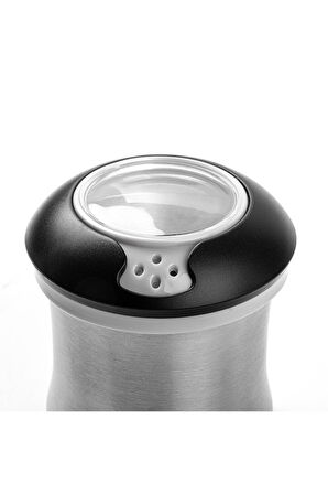 STANDLI 6LI PASLANMAZ ÇELİK BAHARATLIK SETİ 110ML
