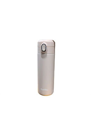 Tantitoni Krem Paslanmaz Çelik Termos 400ml (BOMB 8003-400-B)