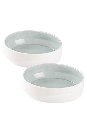 Tantitoni Space Mavi Porselen İkili Kase Seti 16.2cm (8695835416236)