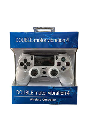 GlrTech P4I Kablosuz Oyun Kolu  Double Motor Titreşimli Şarj Edilebilir PS4 Uyumlu