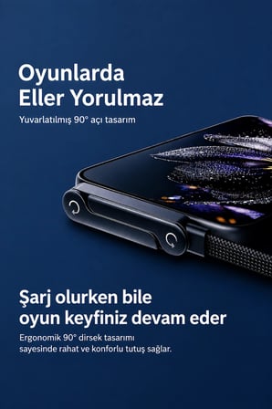 Hepu HP-ATC01 240W Type-C to Type-C Telefon Stantlı Örgülü Hızlı Şarj Kablosu 1.5m